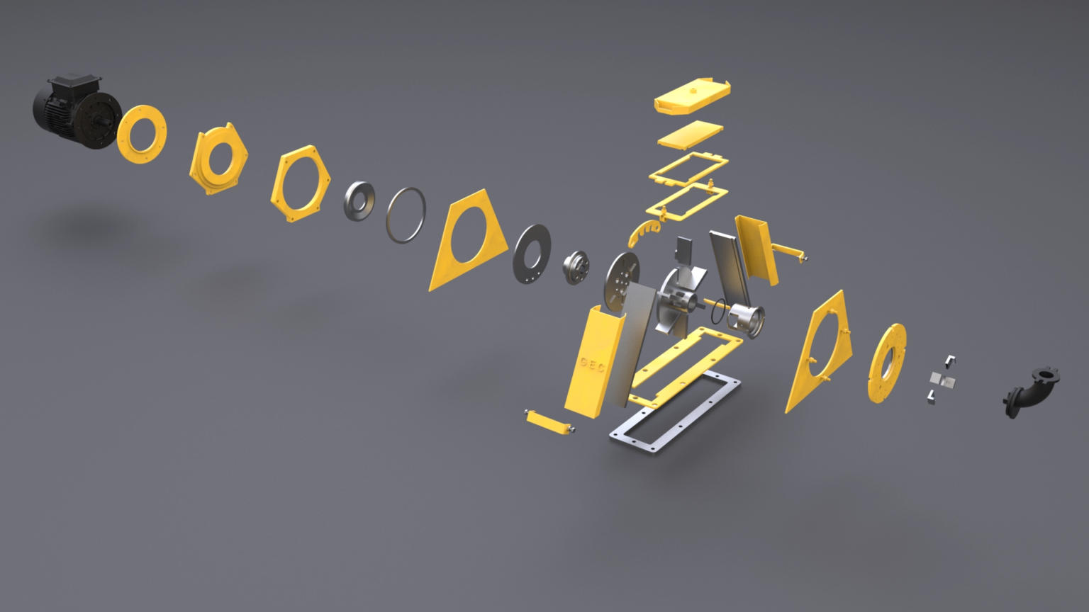 Hi-Speed Airless Blast Wheel Before Hi-Speed Airless Blast Wheel Before