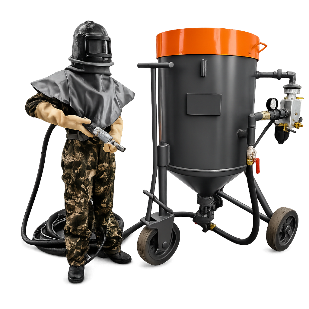 P7 500R Shot Blasting Machine