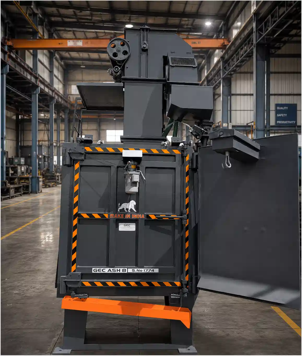 Door Hook Type Shot Blasting Machines