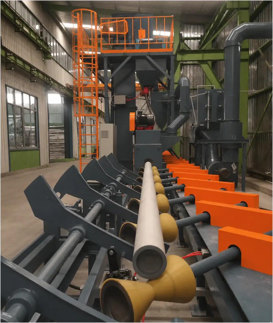 Diabola Tunnel Type Shot Blasting Machine